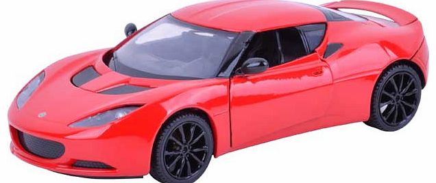 Lotus Evora S Red 1:24 Scale Diecast Model