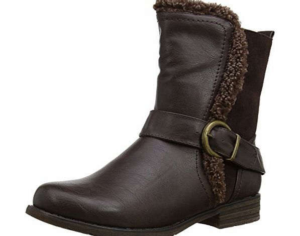 Lotus Rink, Women Warm Lining Ankle Boots, Brown (Brown), 4 UK (37 EU)