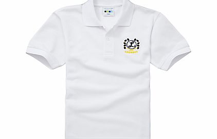 Lourdes Primary School Unisex Polo Shirt, White