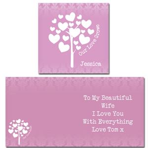 Grows Card Pink
