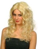LoveHoney Fancy Dress - Glamour Wig - Blonde - Long Curls