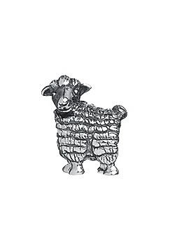 Silver Woolly Sheep Charm 1180992