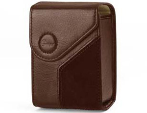 Napoli 30 Leather Compact Camera Case - Chocolate - #CLEARANCE