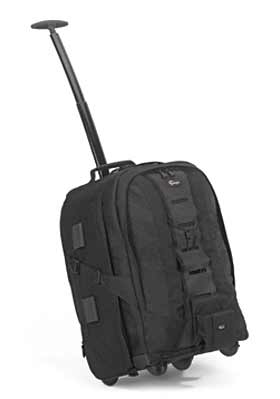 Rolling Computrekker Plus AW - All Weather Photo/Laptop Back Pack - Black