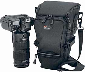 Lowepro Topload Zoom AW - All Weather Holster Style SLR Camera Case - Black