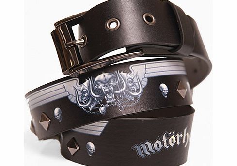 Lowlife Motorhead Wing Leather Belt