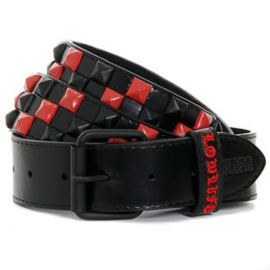 Lowlife Triple S Belt - Black/Red