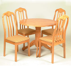 LPD - Suffolk Dining Table & 4 Chairs