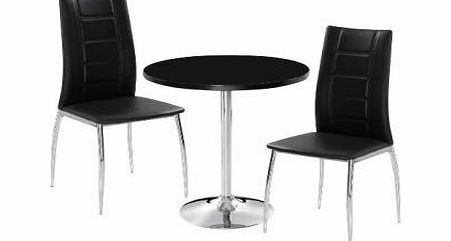 LPD Furniture Athena Dining Table Black