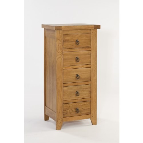 LPD Limited LPD Hasting Oak 5 Drawer Chest