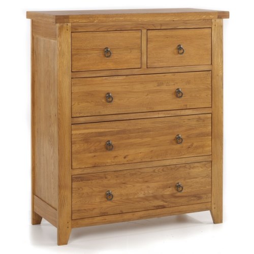 LPD Limited LPD Hastings Oak 3 2 Drawer Chest