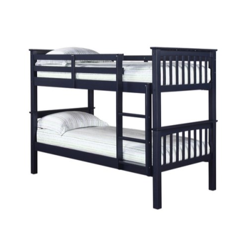 LPD Limited LPD Leo Bunk Bed in Navy Blue