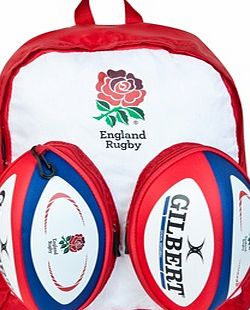 LRG International England Rugby Ball Backpack 5055447006684