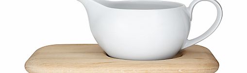 LSA International LSA Dine Sauce Boat with Oak Stand