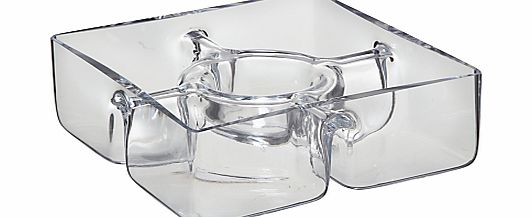 LSA International LSA Serve Square Chip and Dip Dish