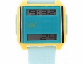 LTD Watch Blue Yellow Mix and Match Digital Watch
