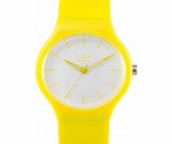 LTD Watch Limited Edition White Yellow Watch