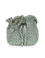 Luana Chain Strap Knit Evening Mini Bag
