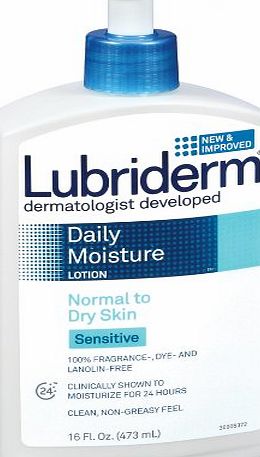 Lubriderm Sensitive Skin Therapy Moisturizing Lotion For Dry Skin 475 ml