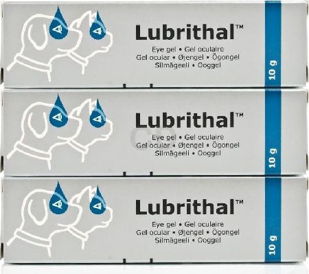 Lubrithal, 2102[^]0069510 Eye Gel 10g - Triple Pack