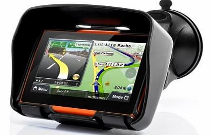 Peaklife - 3.5 Inch Weatherproof Motorcycle/bike/car GPS Navigator (All Terrain Edition) GPS35M