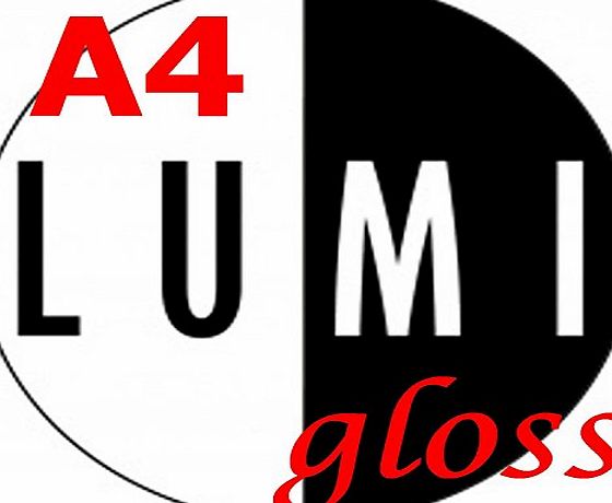 Lumi / Essential 500 Sheets A4 170 Gsm LUMI Gloss Laser 2 Sided Printer Paper - Photo / Leaflets - LASER - DIGITAL -CRAFT
