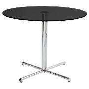 dining table, black