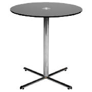 Luna side table, black