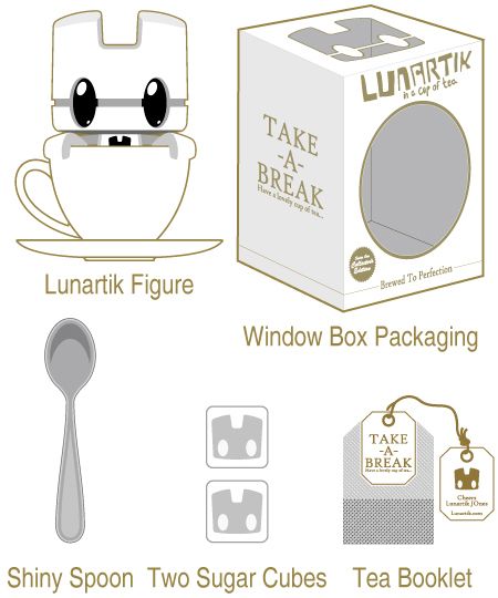 Lunartik In A Cup Of A Tea - A Classic Brew White