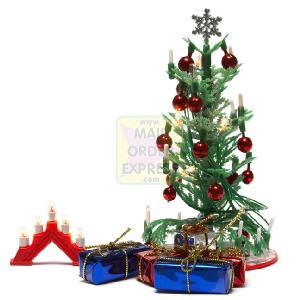 Lundby Dolls House Sm land Christmas Tree Set
