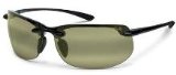 Maui Jim 412-Banyans Sunglasses HT412-02 Gloss Black/High Transmission 70/15 Large