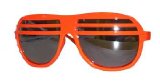 Neon Orange Shutter Flys D Sunglasses