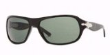 Persol 2864S Sunglasses 95/31 BLACK / CRYS GRAY 63/15 Extra Large