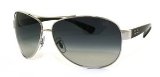 Ray-Ban 3386 Sunglasses 003/8G Silver Gray Gradient 63/13 Small