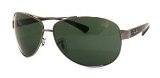 Ray-Ban 3386 Sunglasses 004/71 Gunmetal Gray Green 67/13 Large