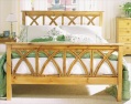 4ft 6ins bedstead with orthopaedic mattress