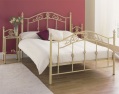 4ft 6ins sorrento bedstead with optional mattresses