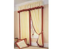 capri pleated curtains