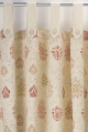 classic motif tab top curtains