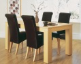 denvar dining table and 4 chairs