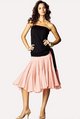 LXDirect fully-lined tiered skirt