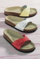 girls palm footbed mule