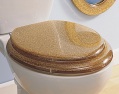 LXDirect glitter toilet seat
