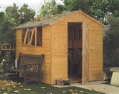 LXDirect groundsman apex shed