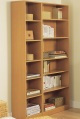 narrow or wide high bookcases