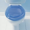novelty bubble design toilet seat
