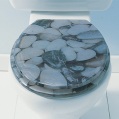 novelty stones design toilet seat