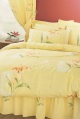 LXDirect ornate lily duvet cover and pillow case set