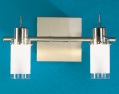 LXDirect pipe 2 spot wall light