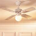 rimini single-light ceiling fan